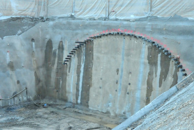Der Bau des Losenbergtunnel