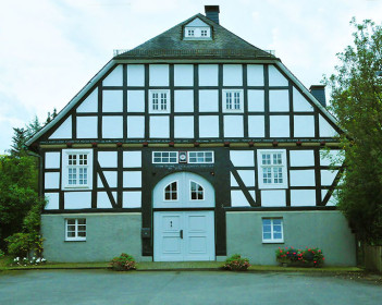 Restaurierung einer historischen Tür am Haus Hester-Bathen