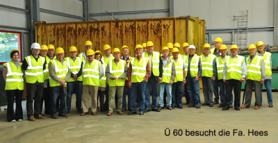 Ü60 besucht die Fa. Hees