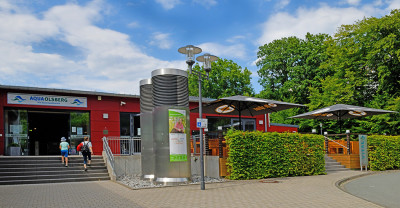 AquaOLSBERG öffnete am 1.8.2022 das Frei- und Hallenbad nach dem Brand