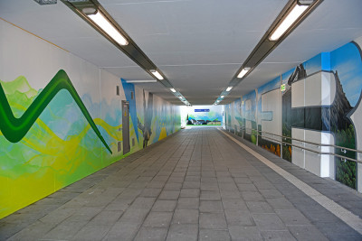 Graffitikunst in Olsberg