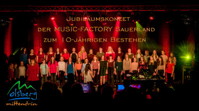 Jubiläumskonzet der MUSIC-FACTORY Sauerland