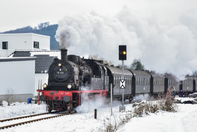 Nostalgiezug im Ruhrtal