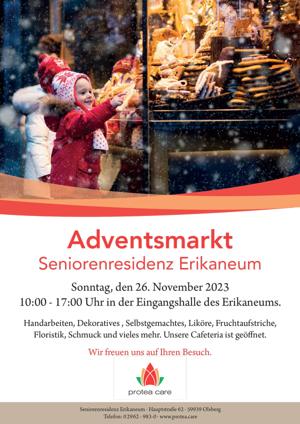 Flyer Adventsmarkt 2023