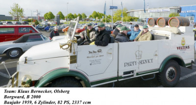 Oldtimer Sauerlandrundfahrt 2014 - Olsberger Teams