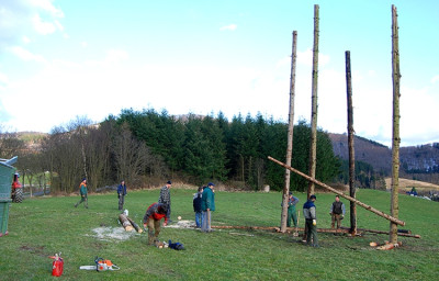 Gierskopper Osterfeuer 2008