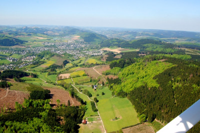 Rundflug über Olsberg 5.2008
