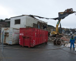 abriss der firma schlinkert 20220116 1821230917