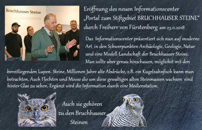 Eröffnung des neuen Informationscenter der Bruchhauser Steine