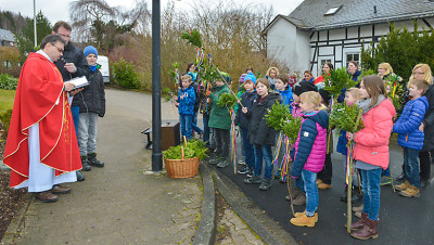 In der Vorbereitungszeit zur Erstkommunion 2016