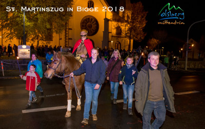 St. Martinszug in Bigge 2018
