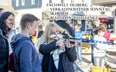 Verkaufsoffener Sonntag – Skibörse - Biathlon-Challenge