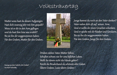 Volkstrauertag 2018