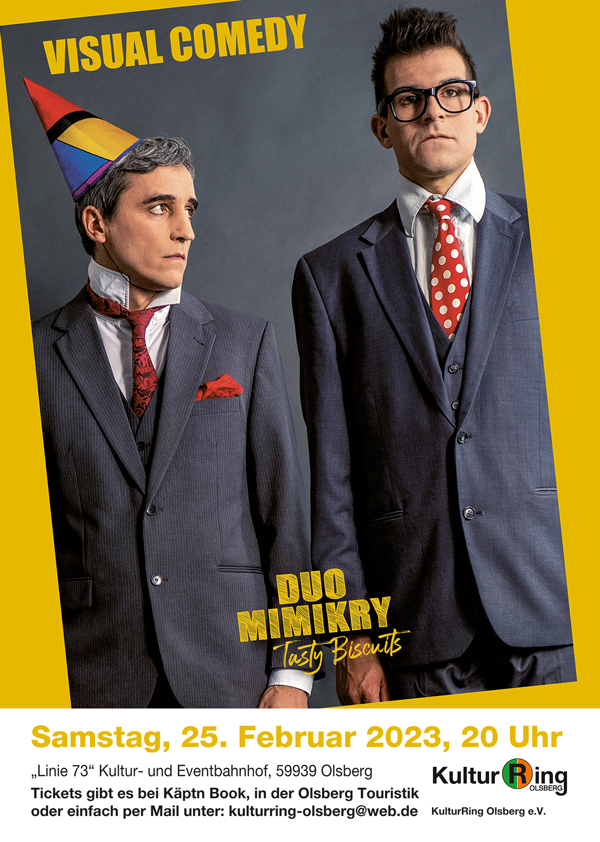 Plakat Duo Mimikry 2023Web