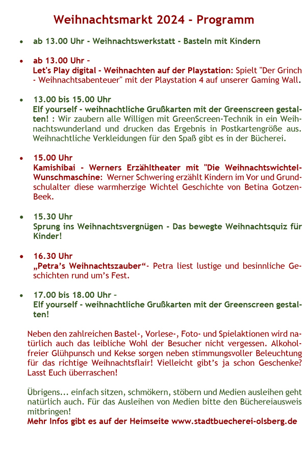 Weihnachtsmarkt2024 Programm 2Web